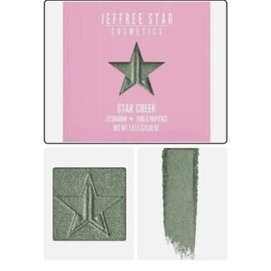 Jeffree Star Pressed Pigment Eyeshadow Artistry Single Star Creek Green Light